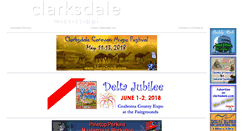 Desktop Screenshot of clarksdale.com